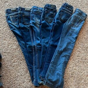 Youth size 10 boot cut jeans.